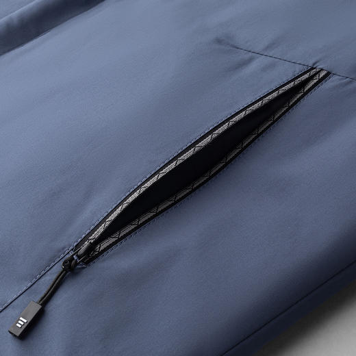 19YZ2217【90白鸭绒】罗蒙羽绒服男士短款秋冬季保暖休闲连帽纯色羽绒外套 商品图6