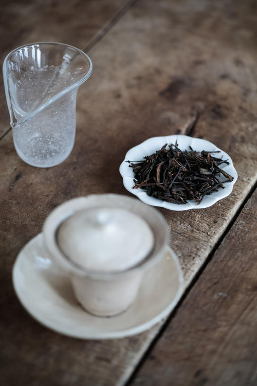 清如许监制｜武夷山麻粟老枞片 口粮茶 枞味显 粽叶香木质味 150克 商品图1