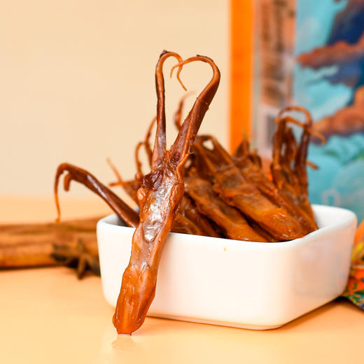 【神奇专享】藤桥鸭舌新品出炉！！精品350g大包装😍 每一个都是独立包装，一包一个鸭舌，个头肥美，鲜香流汁😋😘 商品图2