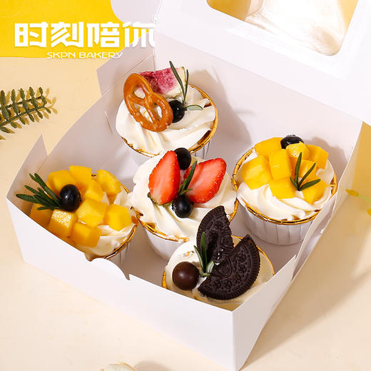 （动物奶油促销）韩式纸杯蛋糕 商品图3