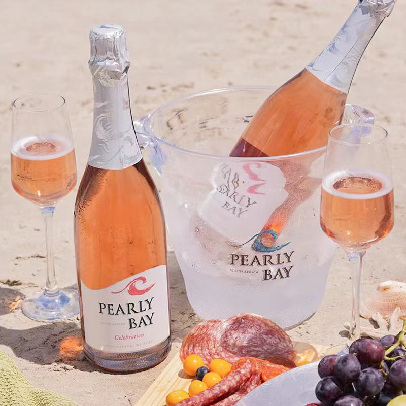 【8折】KWV Pearly Bay Celebration Sparkling Wine Rose珍珠湾庆典桃红起泡葡萄酒