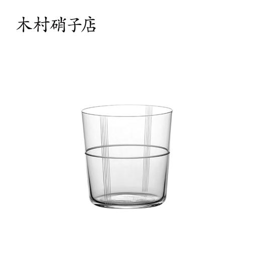 现货 日本木村硝子Seine威士忌酒杯日式花纹冰咖啡杯简约300ml 商品图4