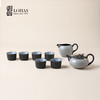 【彼达思】陆宝陶瓷 君如意功夫茶具套装 家用客厅现代简约1壶1海6杯茶具礼盒 商品缩略图1