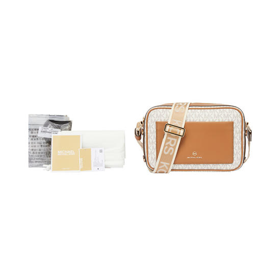 MICHAEL KORS 迈克.科尔斯 女士MAEVE系列老花图案单肩斜挎包32T2G5VC9B 商品图4