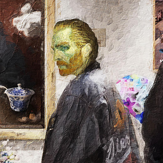 收藏系列《苦尽甘来》 潮流艺术版画 限量300版 52.5*72.5cm 商品图2