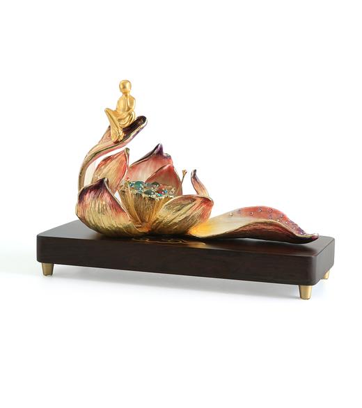 【彼达思】罗比罗丹 佛心如意 中式创意无相佛人物茶台摆件 商品图1