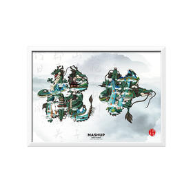 收藏系列《杭州十景》 潮流艺术版画 限量300版 52.5*72.5cm