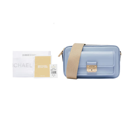 MICHAEL KORS 迈克.科尔斯 MK女包 女士BRADSHAW系列小号单肩信封包 蓝色 32F1G2BC2L 商品图4