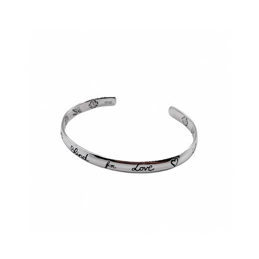 Gucci 古驰 窄版花鸟手镯 商品图7