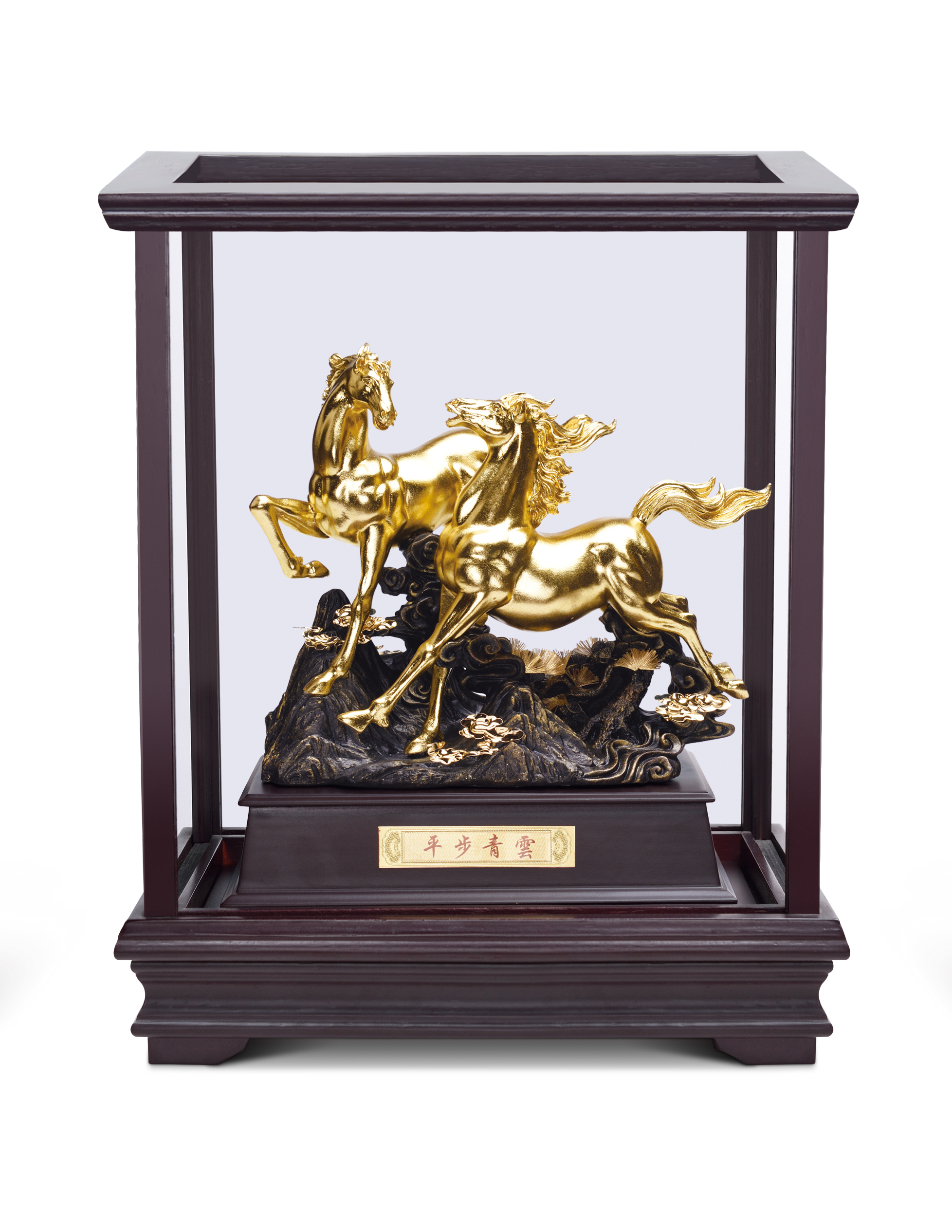 【彼达思】金属雕刻橱窗 平步青云-马