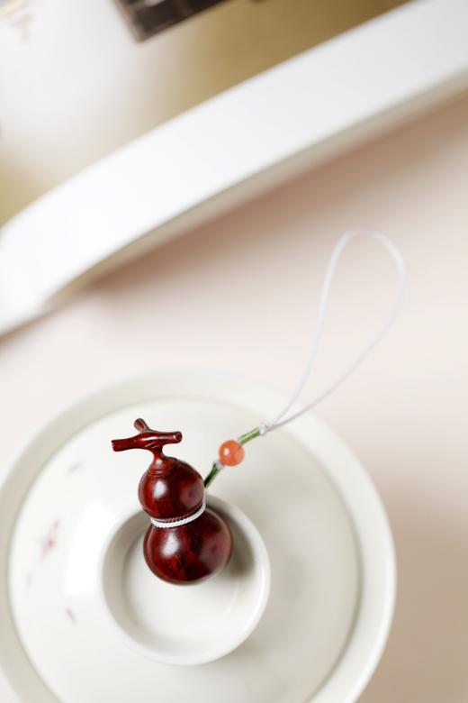 【青山精选】小叶紫檀  福禄  葫芦 挂坠吊坠 手把件  2*3.5cm s63 商品图7