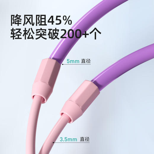 mideer弥鹿专业竞速儿童跳绳初学小学生考试不打结健身运动绳子 商品图1