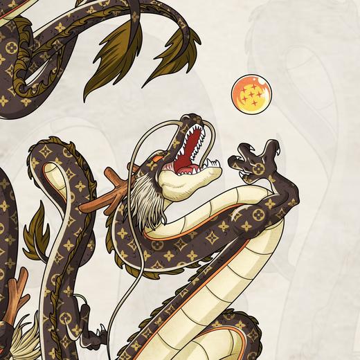 收藏系列《招财进宝-老花》 潮流艺术版画 限量500版 52.5*72.5cm 商品图4