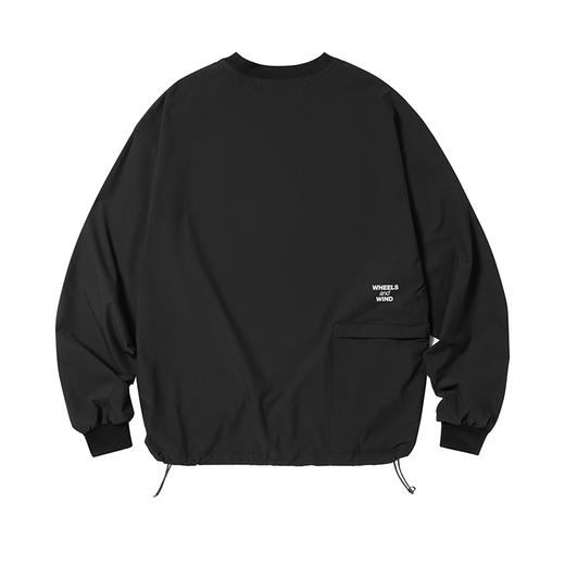 WHEELS and WIND woven water proof pull-over 套头机能圆领卫衣 商品图2