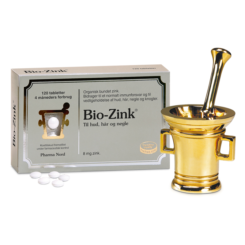 [保税区] 丹麦法尔诺德锌片120粒. PharmaNord Bio-Zink 120stk