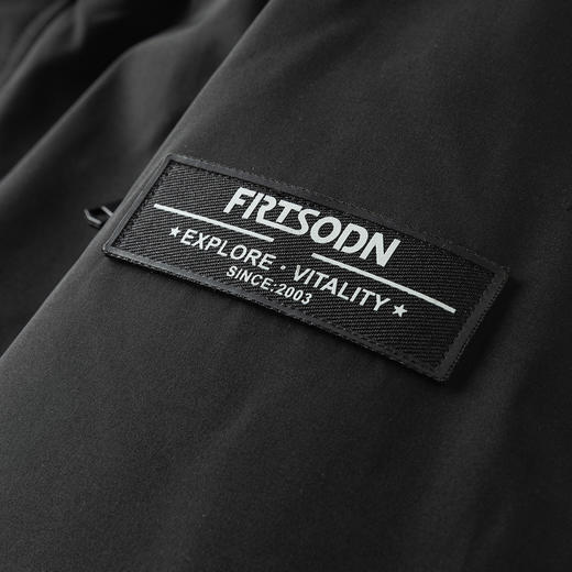 30W2122【白鸭绒+狐狸毛领】罗蒙男士秋冬保暖羽绒服中长款连帽休闲羽绒服外套 商品图5