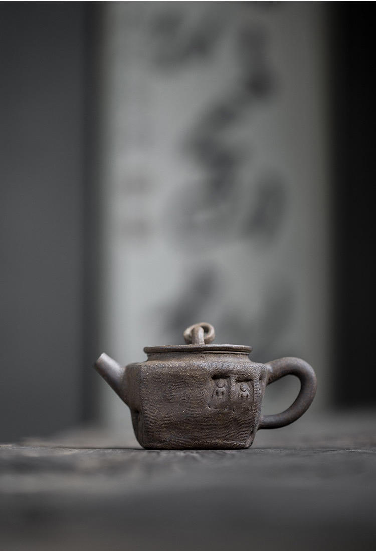 预售）手工敦煌-紫砂陶瓷泡茶壶孤品