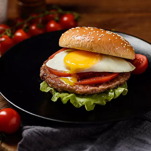 安格斯纯牛肉饼 | 安格斯牛原切 1:9肥瘦配比 口感细腻 15mm真实厚度  汉堡肉牛排早餐西餐 商品图1