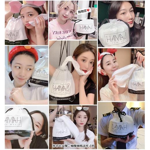 韩国 DAMAH 黑魔法纳米粒子纯棉加厚洗脸巾/洁面巾 80抽 商品图6