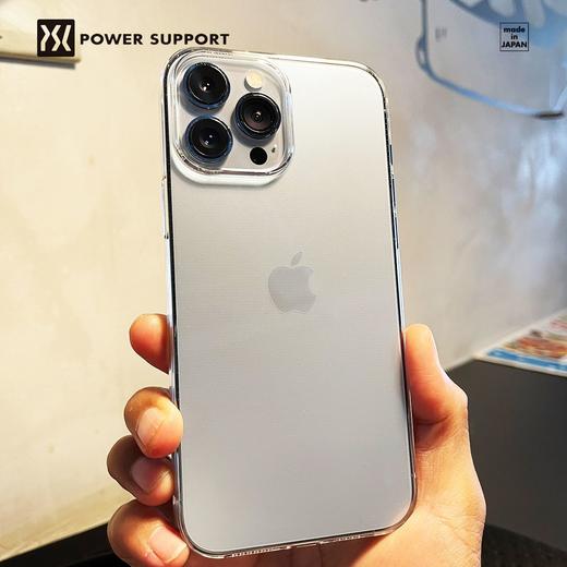 【PowerSupport】适用于iPhone 13 系列 磨砂透黑 手机壳 商品图4