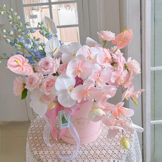 《少女心》蝴蝶兰粉雪山仙气款抱抱桶 商品图4