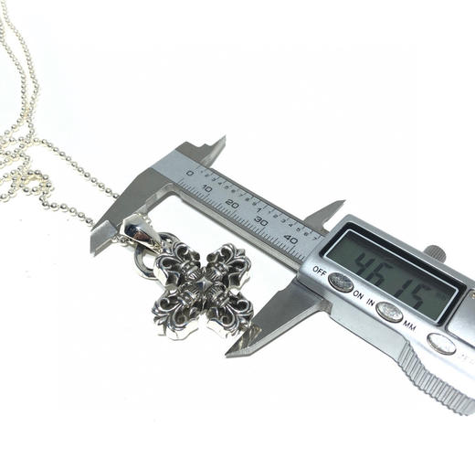 chrome hearts 小火焰十字花项链 商品图8