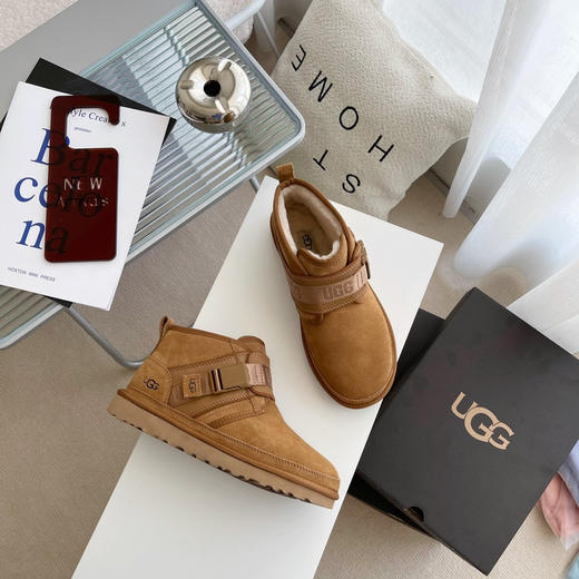 纽姆（搭扣款）男-栗色 商品图0