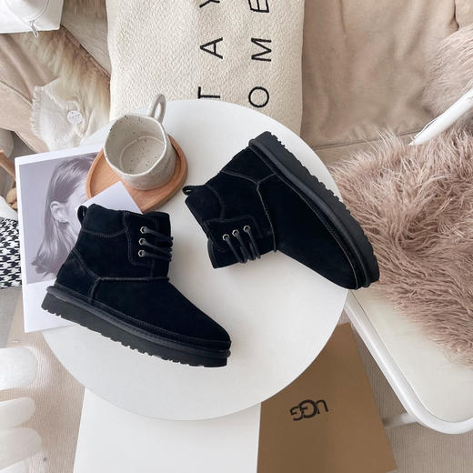 纽姆徒步靴-黑色 商品图1