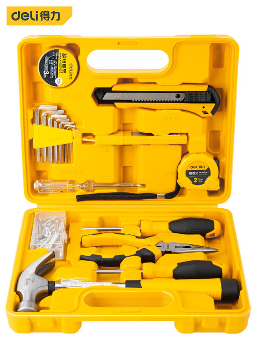 得力DL1018J工具套装(黄) 商品图1