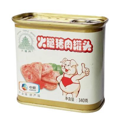 中粮火腿猪肉罐头(340g） 商品图0