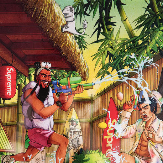 收藏系列《三英战吕布》 潮流艺术版画  52.5*72.5cm 商品图1