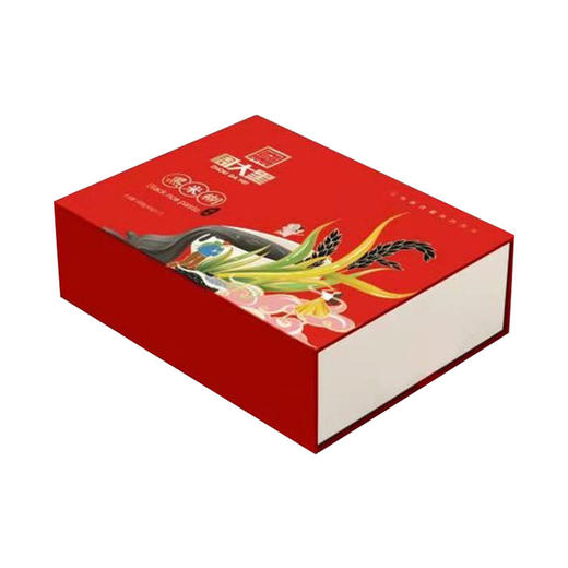 洋县周大黑营养黑米糊600克礼盒装（40克*15袋）+3g*15克果仁包 商品图4