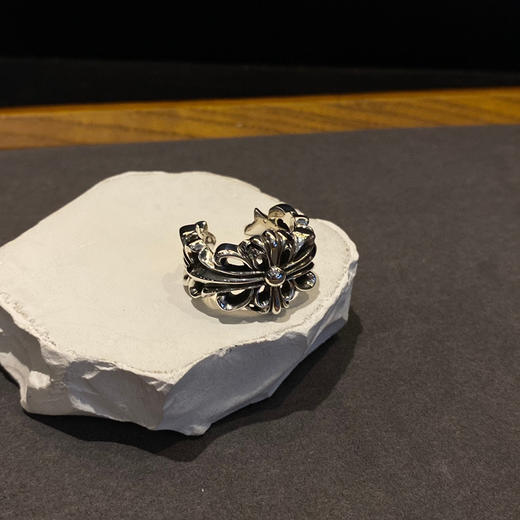 开口鸢尾花戒 商品图3