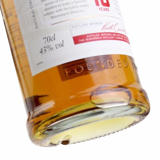 43°本诺曼克10年 斯佩塞单一麦芽威士忌 700ml 商品图2