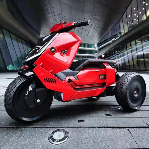 贝多奇幻影儿童三轮摩托充电双驱玩具车男孩女孩电动车 BDQ 商品图3