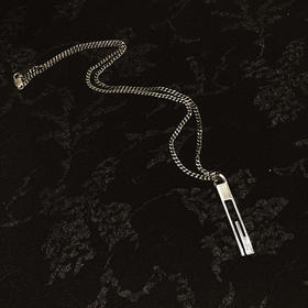 𝐆𝐮𝐜𝐜*情侣G字竖长条吊坠牌