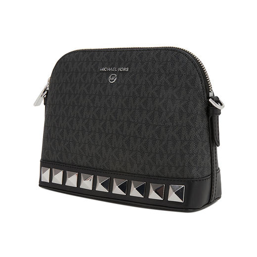 MICHAEL KORS 迈克.科尔斯 MK 女士CHARM系列标志性Logo 印花单肩斜挎包 32H1ST9C3V 商品图1