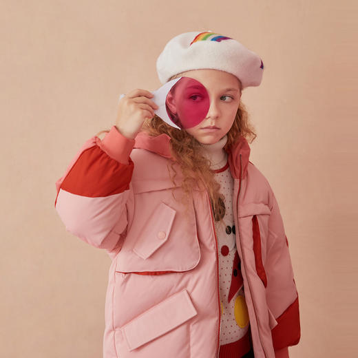 【MQD】【极寒系列】童装女童长款羽绒服冬新款儿童加厚保暖外套 商品图0