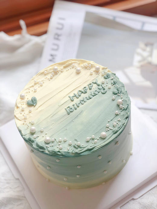 简洁小清新奶油蛋糕 下单前请仔细阅读商品详情 商品图0