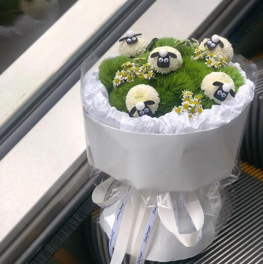 《小羊肖恩》羊了个羊卡哇伊花束 商品图1