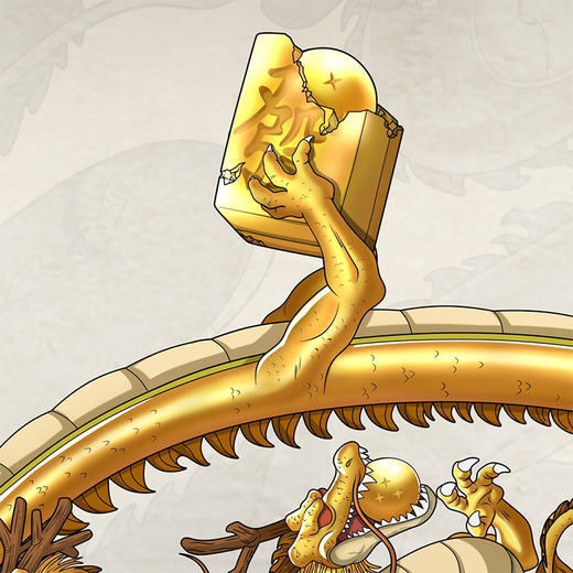 收藏系列《黄金招财进宝》 潮流艺术版画 限量30版 商品图3