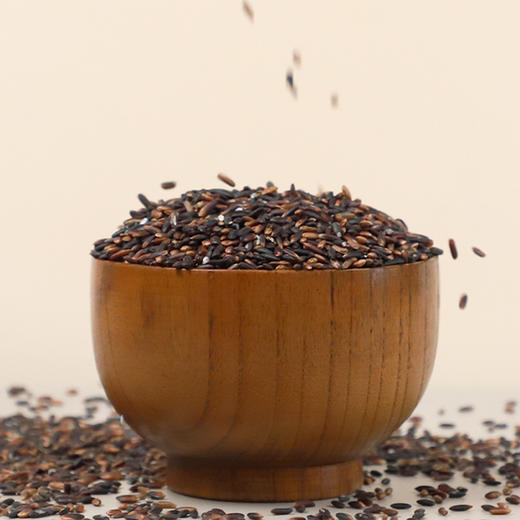 洋县周大黑紫米方砖500克 商品图3