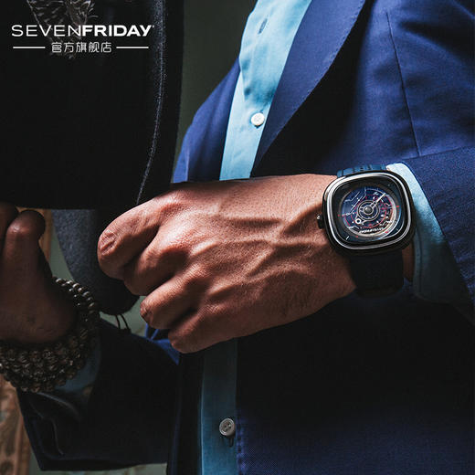 SevenFriday T系列皮带机械男表T3-01 商品图1