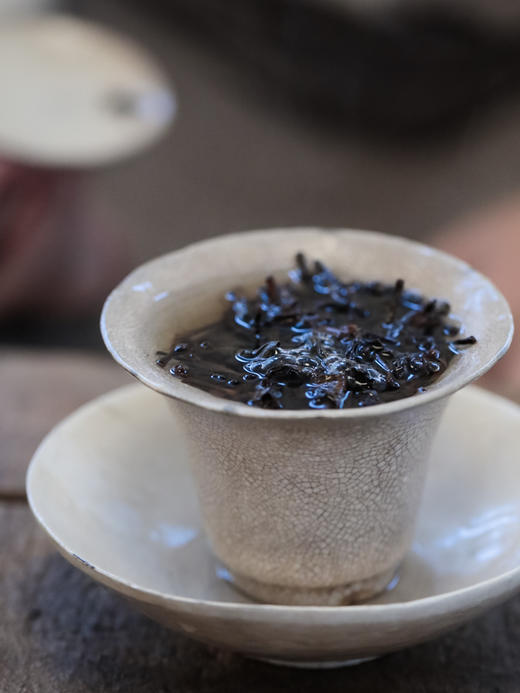 清如许监制｜武夷山麻粟老枞片 口粮茶 枞味显 粽叶香木质味 150克 商品图2