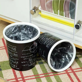 【6.9元/个】顺泰旭展3068/3066方程式黑色垃圾桶（1101094）