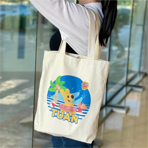 袋鼠团团帆布袋 商品图3