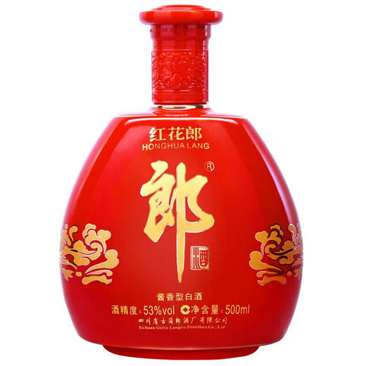 郎酒  53°红花郎红钻（精制版） 500ml 商品图0