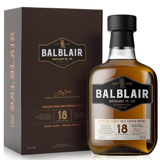 46°巴布莱尔18年700ml 商品图0