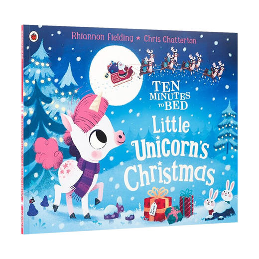 英文原版 Ten Minutes to Bed Little Unicorn's Christmas 睡前十分钟 小独角兽的圣诞节 儿童绘本 英文版 进口英语书籍 商品图0