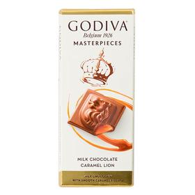 歌帝梵 焦糖味牛奶巧克力制品片86g/盒